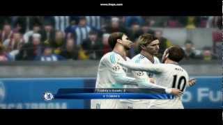 Fernando Torres Goal vs Barcelona  PES 2013 remake [upl. by Ainekahs]