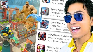 Playing The Best SPIDER FIGHTER 3 Copy Games [upl. by Norvan]