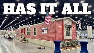 BRAND NEW single wide mobile home that TRULY has EVERYTHING Prefab House Tour [upl. by Cain]