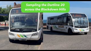 Sampling the Dartline route 20 between Taunton and Seaton [upl. by Hervey]