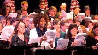 GloZell and Colleen Ballinger  West Coast Singers  Hallelujah Chorus  Handel [upl. by Andra]