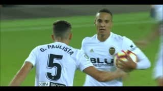 Gol de Rodrigo Moreno Valencia 1  1 Atlético de Madrid [upl. by Ladnek]