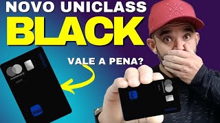 Novo Cartão Uniclass Mastercard Black Será Que Vale A Pena [upl. by Marsiella]