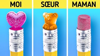 ASTUCES ET IDÉES POUR LA RENTRÉE  Astuces étonnantes pour toutes les occasions par 123 GO Series [upl. by Ahseiyt429]