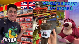 WORLDs BIGGEST TOY STORE in LONDON  5 FLOORS TOY STORE  EP  7 🚂😍🎁 [upl. by Thecla725]