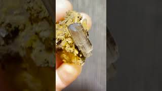 Lustrous Cerussite Crystal from the Famous Tsumeb Mine in Namibia  DallasStoneworkscom [upl. by Amhsirak703]