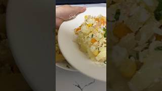 Salade de riz food youtubeshorts cuisinefacile recipe salades rizz [upl. by Dyal827]