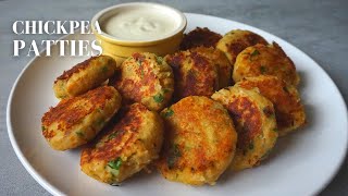 Chickpea Patties Recipe  The Best Chickpea Recipe Ever [upl. by Reece222]