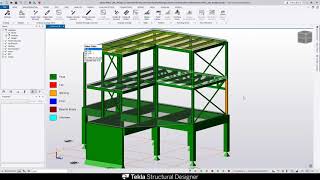 Tekla Structural Designer in 5 Minutes [upl. by Otrebile703]