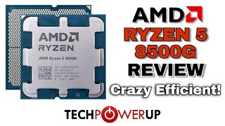 AMD Ryzen 5 8500G Review  Lowpower Power [upl. by Lramaj]