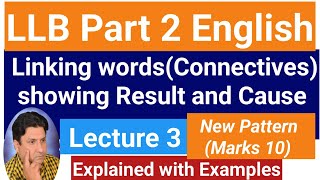 LLB Part 2 English  Sequence Markers of Contrast  Lecture 3  New Paper Pattern 2024 [upl. by Nosila]