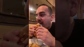 Applebee’s burgers are juicy applebees food applebees burger mukbang foodie foodvideos [upl. by Ardaid]