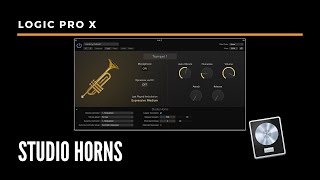 Logic Pro X  Studio Horns [upl. by Ecaj]