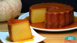 PUDIN DE PAN Y CALABAZA receta muy fácil y deliciosa Recetas paso a paso tutorial Loli Domínguez [upl. by Elokcin580]