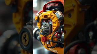 underhoodferrarisengineeringmasterpiecevertical shortsviral ferrari short [upl. by Wiatt238]