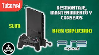 PS2 Slim Como desarmar y dar Mantenimiento [upl. by Gerdi993]