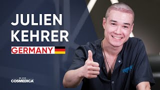 Julien Kehrer Hair Transplant Review  Dr Acar  Cosmedica Clinic [upl. by Estrella354]