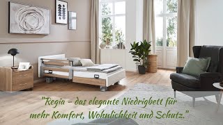 Regia  Das komfortable Niedrigbett für die Pflege zuhause  Burmeier [upl. by Thia848]