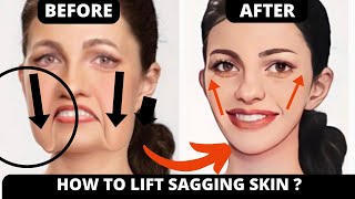 🛑 ANTIAGING EXERCISES FOR SAGGING SKIN JOWLS LAUGH LINES NECK MOUTH EYE WRINKLES DECOLLETE [upl. by Bunni]