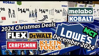 15 Tool Sales at Lowes [upl. by Atteirneh]