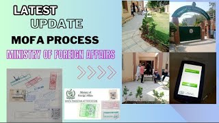 Mofa Attestation Process  How to attest documents from Ministry of Foreign Affairs in Karachi [upl. by Epstein]