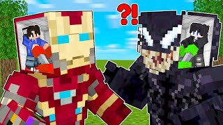 Control SECRET SUPERHERO in Minecraft [upl. by Htezil301]