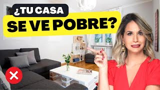 10 COSAS QUE HACEN TU CASA SE VEA POBRE 😱  Alternativas Fáciles HAZ TU DECORACION ELEGANTE YA [upl. by Einnij]