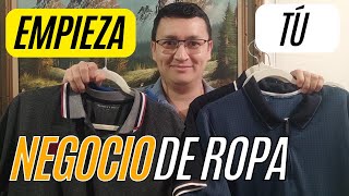 Cómo empezar un negocio de ropa  3 pasos importantes [upl. by Modla117]