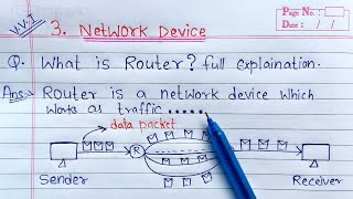 What is Router full Explanation  Computer Networking [upl. by Bohlin361]