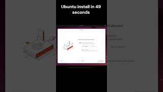 Ubuntu install in 49 seconds [upl. by Sikko]