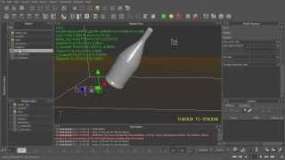 Tutorial Simulate a Champagne Bottle Pop with Realflow [upl. by Edgerton353]