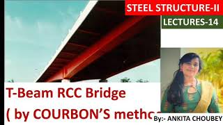 TBEAM RCC BRIDGE BY COURBONS METHOD [upl. by Ellison586]