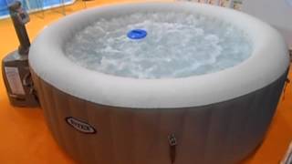 Intex Whirlpool aufblasbar Jacuzzi [upl. by Piks]