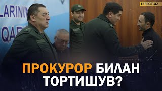 ХОРАЗМДА ВИЛОЯТ ПРОКУРОРИ БИЛАН НЕГА БАҲСЛАШДИК – EFFECTUZ [upl. by London765]