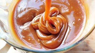 تحضير صوص كراميل سهلة  Sauce au caramel [upl. by Nicky]