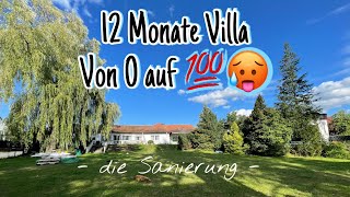 12 Monate unsere Villa  die Sanierung [upl. by Acim]