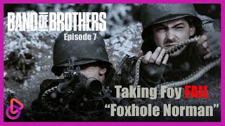 Failure at Foy quotFoxhole Normansquot Incompetence  BAND OF BROTHERS  quotThe Breaking Pointquot [upl. by Chilson822]