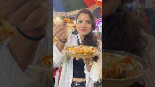 Rs 200 Street Food Challenge In navratri Mela 😱  Eating only Street Food At Navratri Mela shorts [upl. by Randolf]