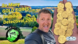 E061  UNBELIEVABLE Gold Coins Found at Detectival 2024  Metal Detecting Uk gold treasure [upl. by Niar183]