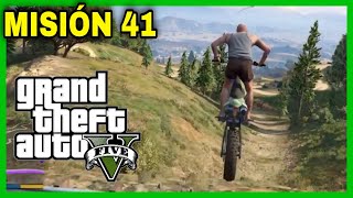 ✔️Caída libre  GTA 5  Misión 41  XBOX SERIESPS5 GTA V [upl. by Llehcram]