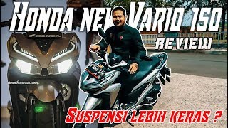 VLOG Review jalanan New Honda Vario 150 [upl. by Lyrred]