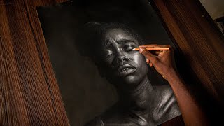 HOW I DREW THIS HYPER REALISTIC DRAWING  HYPER REALISTIC DRAWING TUTORIAL STEP BY STEP [upl. by Gitt]