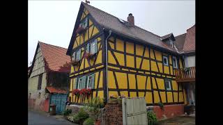 Oberhessische Mundart Gebäude und Landschaft  Music and landscape from Upper Hesse Germany [upl. by Seidnac]