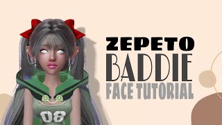 Zepeto baddie face tutorial  dark skin [upl. by Calabresi85]