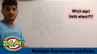 Add many ENTRANCES and EXITS to your maze  The BAM Method [upl. by Larner]