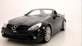 2007 Mercedes Benz SLK55 For Sale in Miami Hollywood FL  Florida Fine Cars Reviews [upl. by Mihalco]