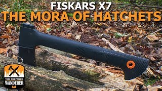 Fiskars X7 The Mora of Hatchets for Bushcraft [upl. by Cyrille624]