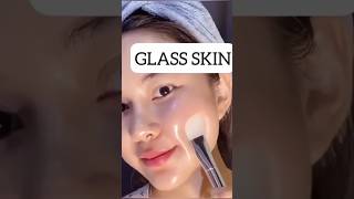 Homemade Glass Skin Challenge  Glass Skin Tips  Korean Skincare Secrets shorts beauty [upl. by Llenoj598]