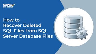 How to Recover Deleted SQL Files from SQL Server Database Files [upl. by Libre]