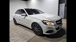 2014 BENZ E250 CDI 4MATIC EA828907 DIESEL WHITE [upl. by Marianne]